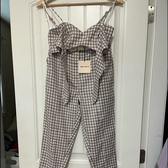 superdown Other - Two piece gingham set